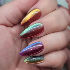 Aurora-Borealis-colorful-press-on-nails-set-customer-show