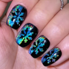 holo-snowflake-press-on-nails-rainbow-magnetic-fake-nail