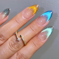 rainbow-french-press-on-nails